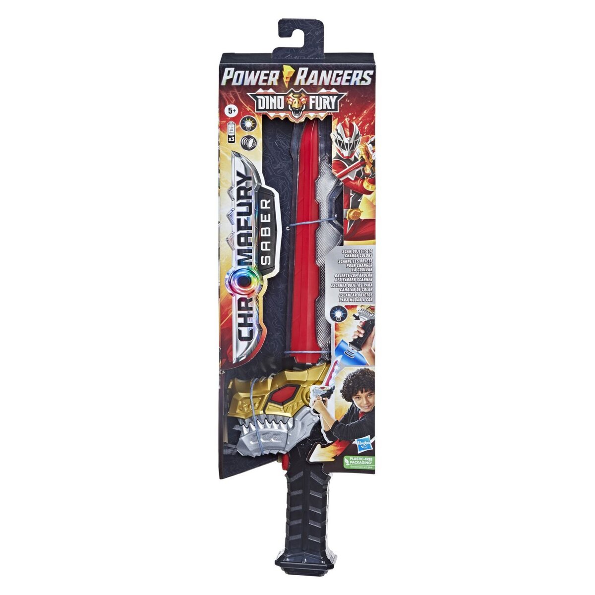 HASBRO Sabre Dino Fury Chromafury Power Rangers  