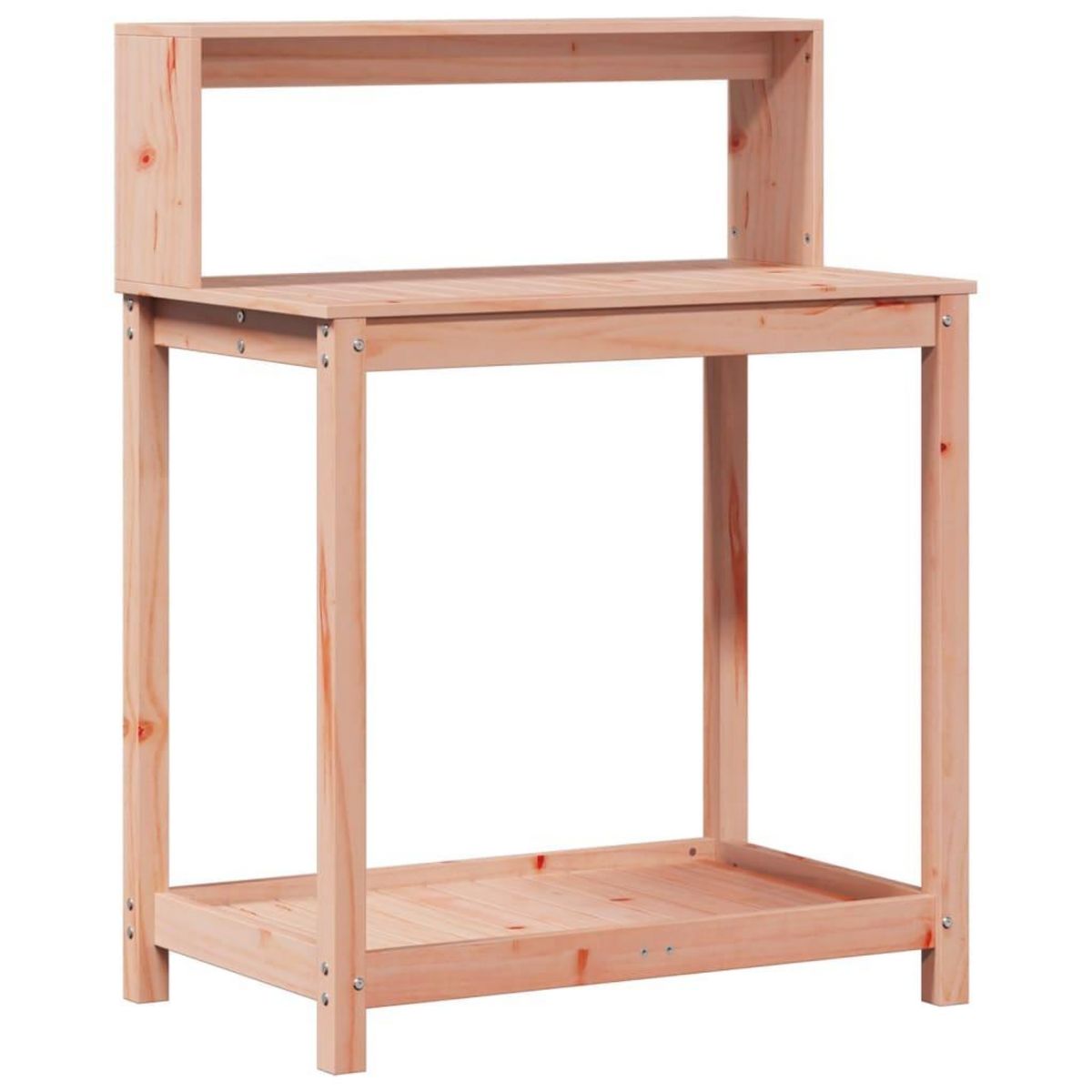 VIDAXL Table de rempotage avec etageres bois massif de douglas