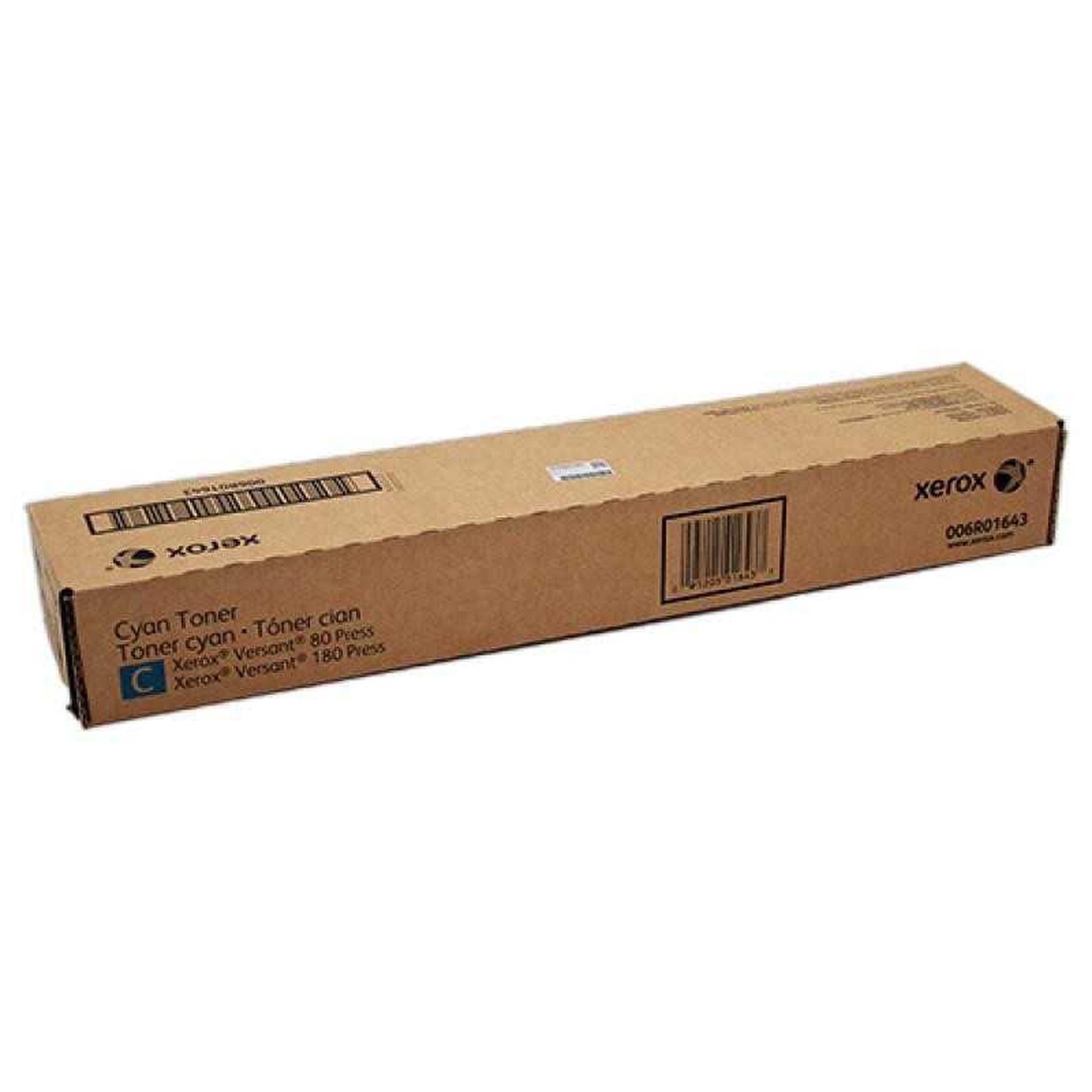 Voir la diapositive 2 : Xerox Cartouche de toner original cyan 006r01643 pour versant 80 et versant 2100