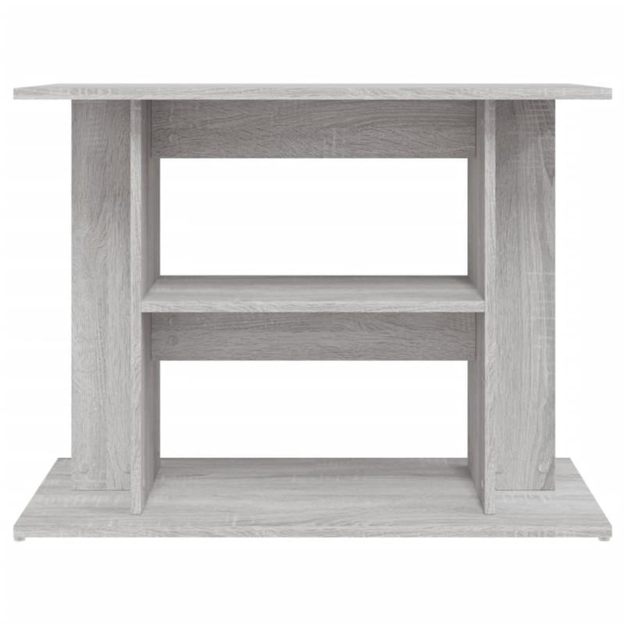 Voir la diapositive 4 : VIDAXL Support pour aquarium sonoma gris 80x35x60 cm bois d ingénierie