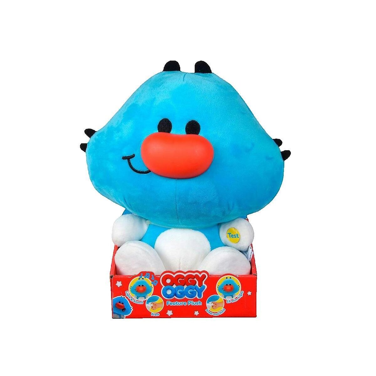 SILVERTORN Peluche interactive Silvertorn Oggy Oggy bleue 30 cm