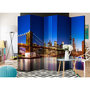 Voir la diapositive 2 : Paris Prix Paravent 5 Volets  Blue New York  172x225cm