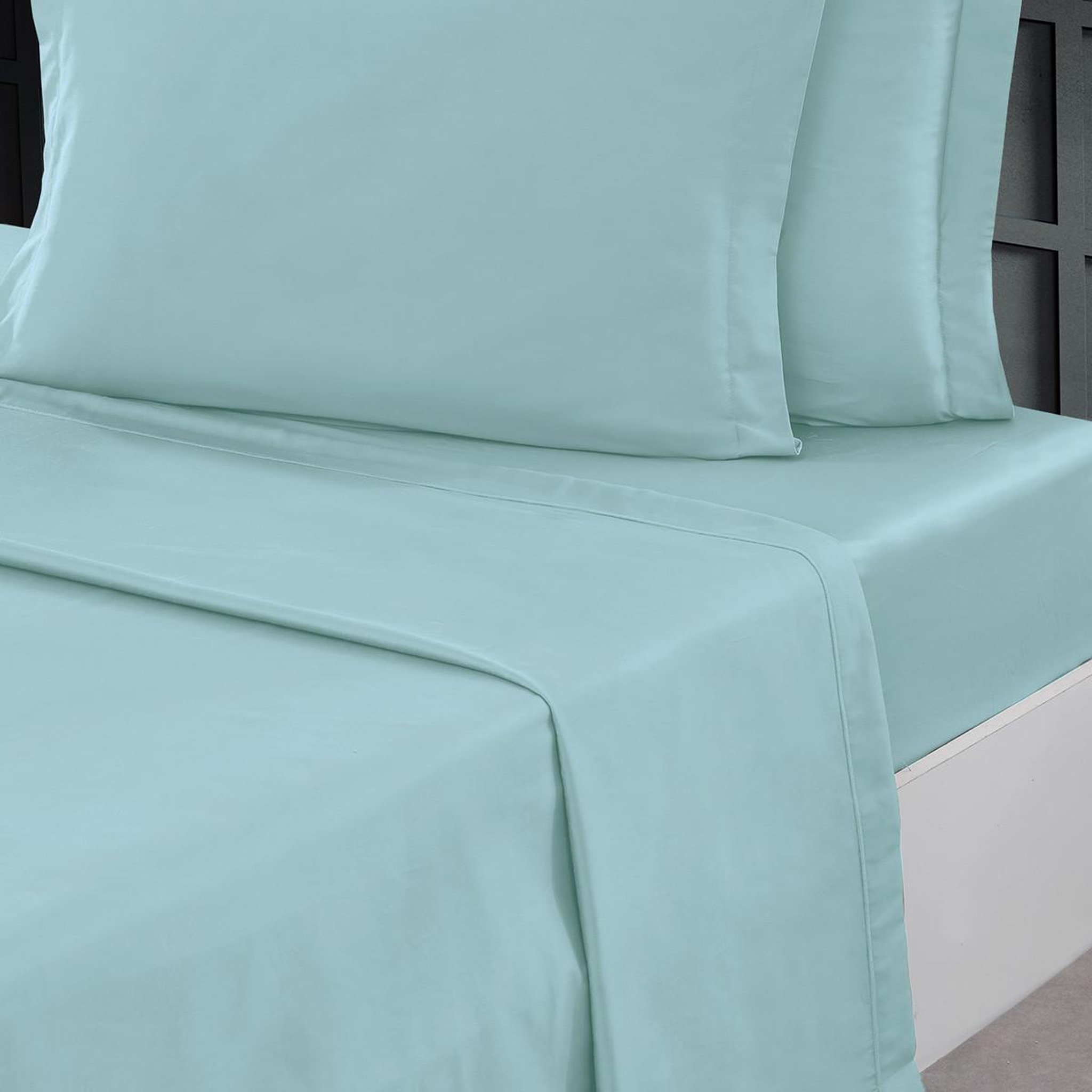 Voir la diapositive 1 : Sensei Maison Drap plat en percale de coton SOFT PERCALE