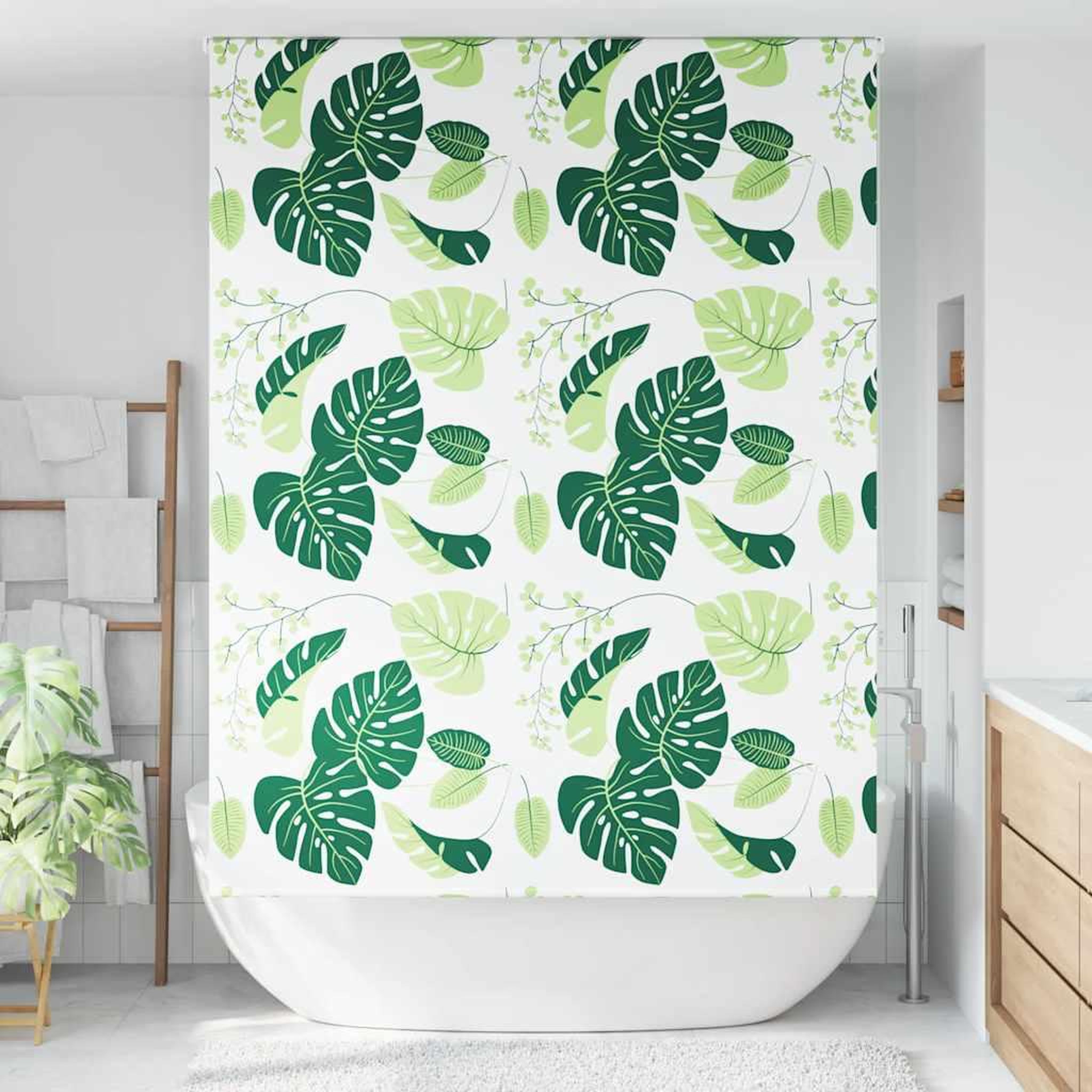 Voir la diapositive 2 : VIDAXL Store enrouleur de douche 160x240 cm largeur du tissu 156 cm
