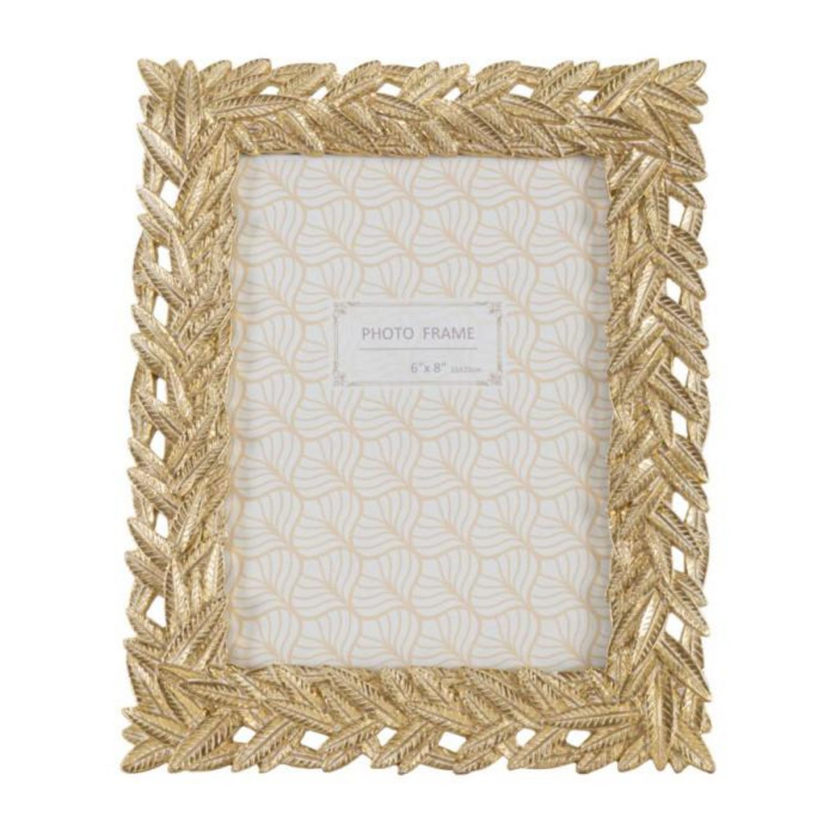 Paris Prix Cadre Photo Déco Feuilles  Solis  15x20cm Or