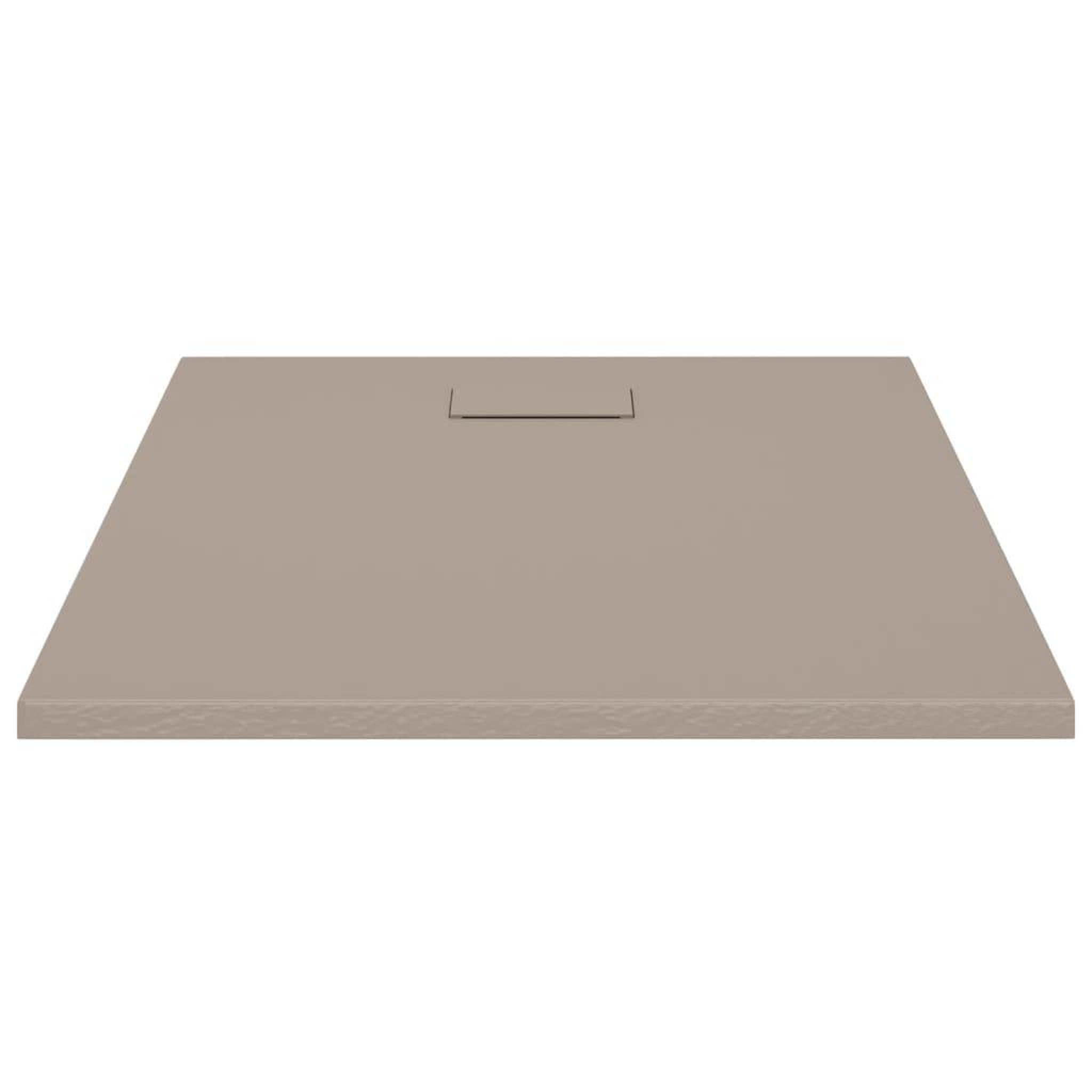 Voir la diapositive 4 : VIDAXL Receveur de douche SMC Marron 100x80 cm
