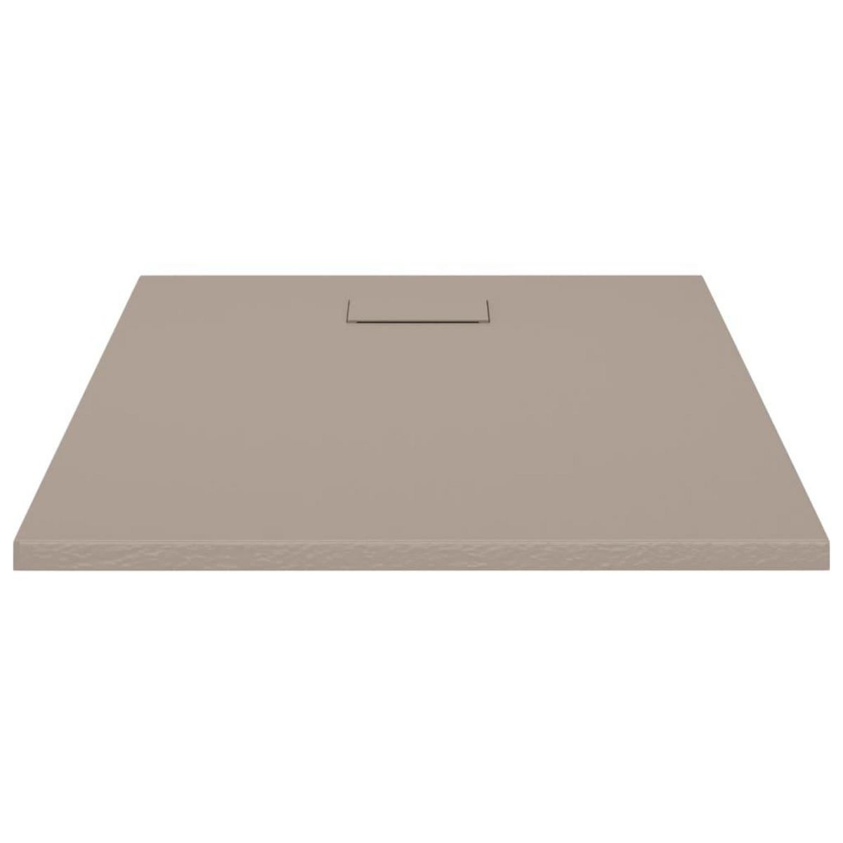 VIDAXL Receveur de douche SMC Marron 100x80 cm