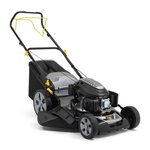 Alpina Tondeuse à gazon thermique 166cm³ - largeur coupe 51 cm - autotractée avec indicateur bac plein - noire