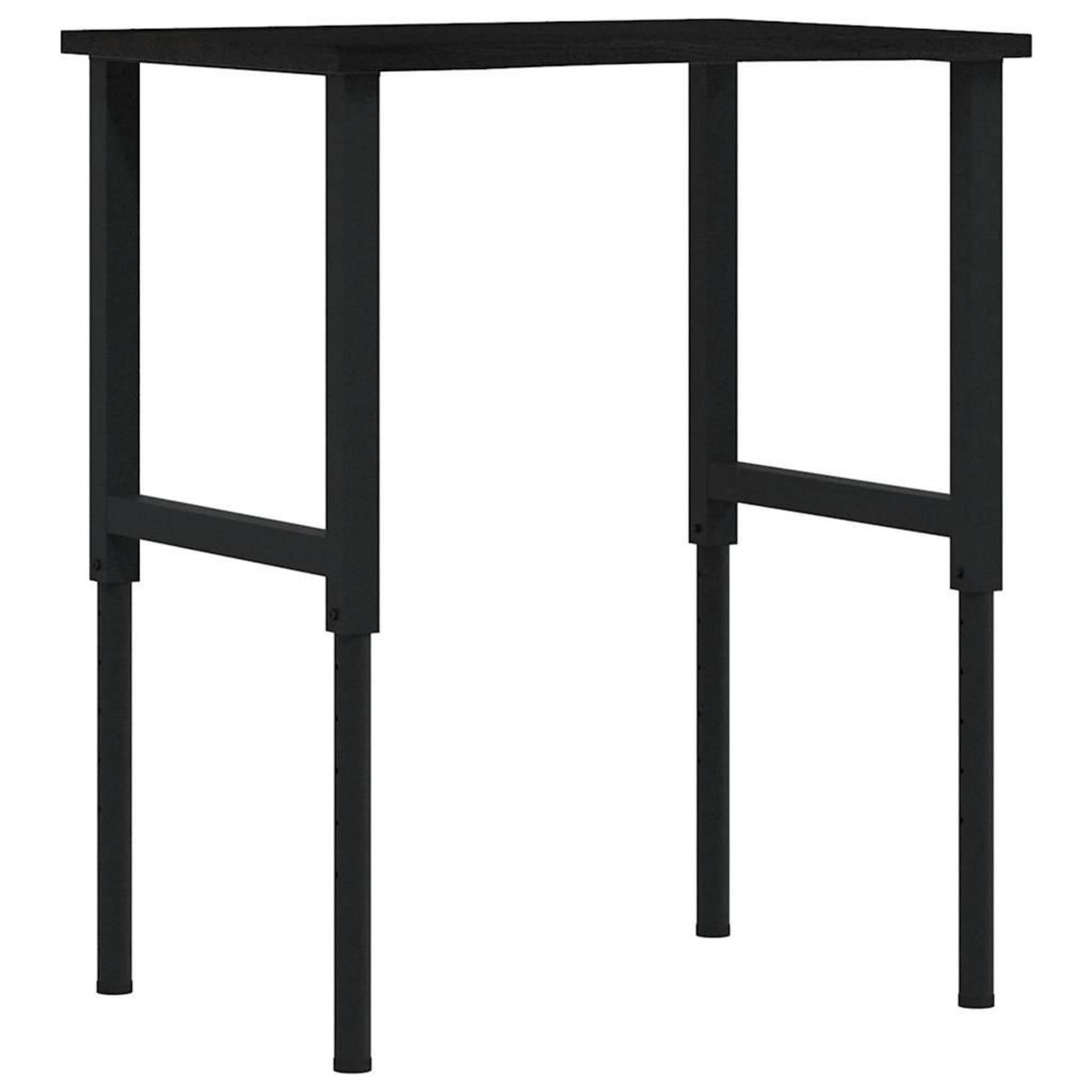 VIDAXL Etabli marron fonce 80x60x(71,5-98) cm bois de chene massif