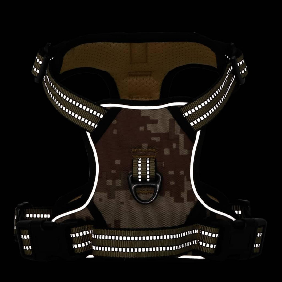 VIDAXL Harnais pour chien avec laisse et collier reglables S