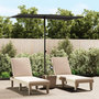 Voir la diapositive 1 : VIDAXL Parasol de jardin avec mat en aluminium 180x110 cm Noir