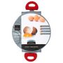 Voir la diapositive 6 : FIVE Faitout en Aluminium  Essentielle  24cm Rouge