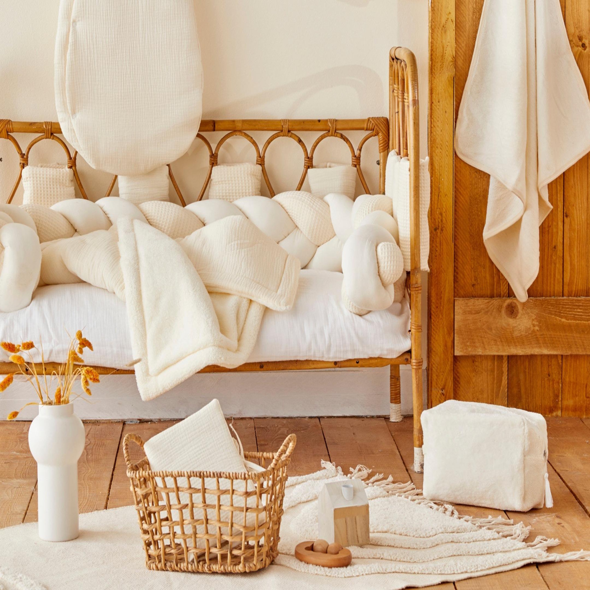 Voir la diapositive 2 : BB&CO Housse pour matelas à langer bébé 100 % coton Mix and Match