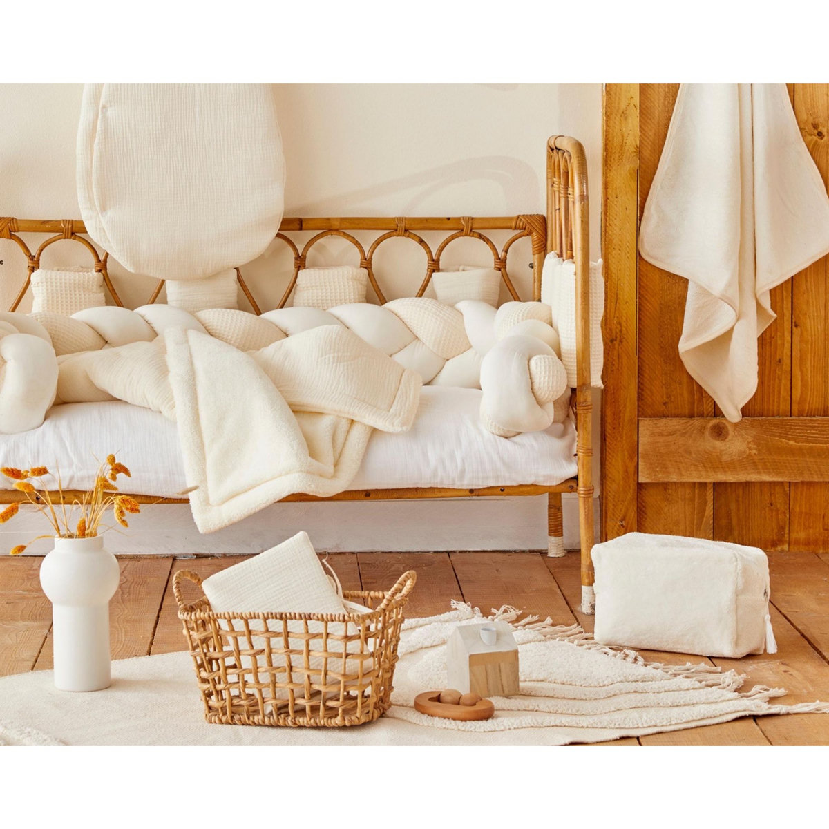 BB&CO Housse pour matelas à langer bébé 100 % coton Mix and Match