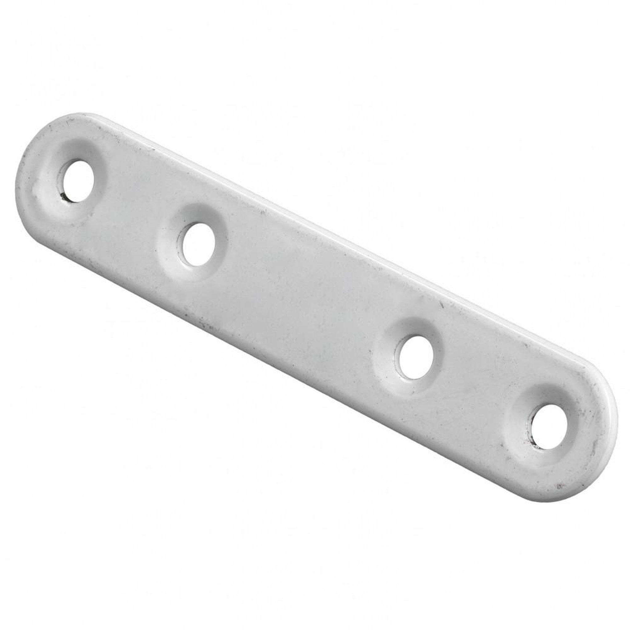 CENTRALE BRICO Lot de 12 Pattes d'assemblage Blanc HETTICH, l.15 mm