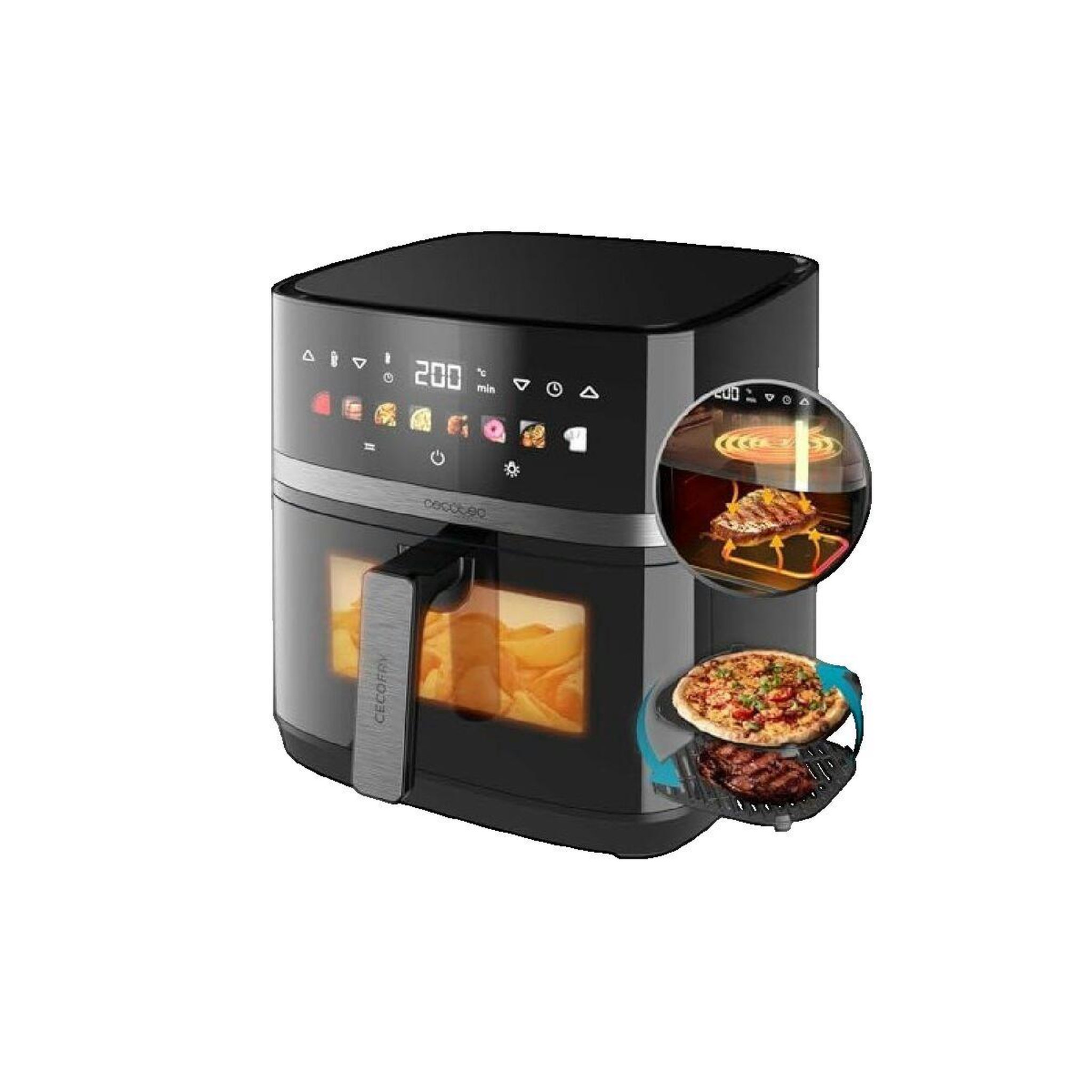 CECOTEC Friteuse Cecotec Cecofry&Grill Duoheat 8000 8L