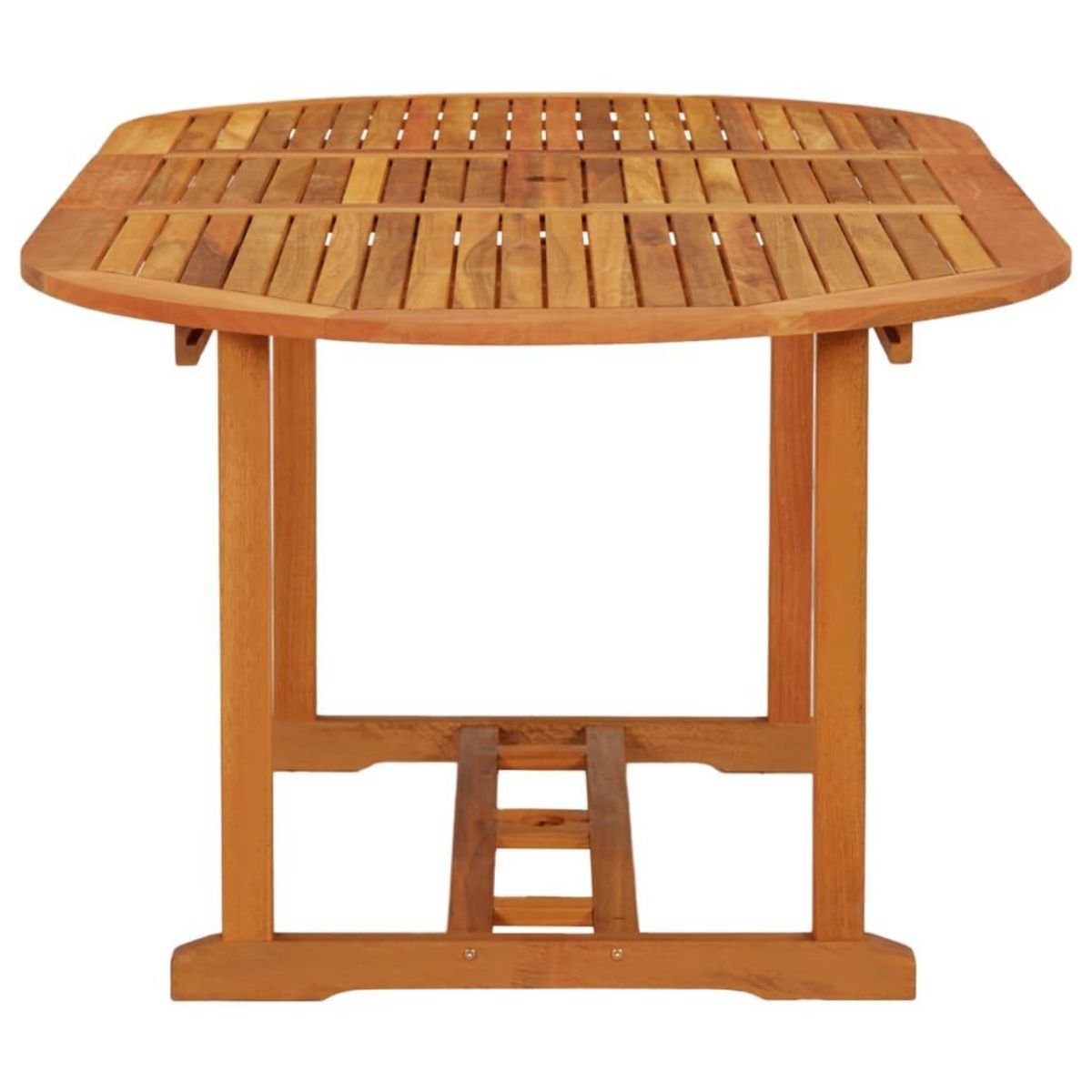 VIDAXL Table de jardin 200x100x75 cm Bois d'eucalyptus solide