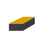 ESPACE-BRICOLAGE Mousse de protection 1x1m noire adhésive épaisseur 30mm