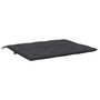 Voir la diapositive 5 : VIDAXL Coussin de banc de jardin noir 120x(50+50)x7 cm tissu oxford