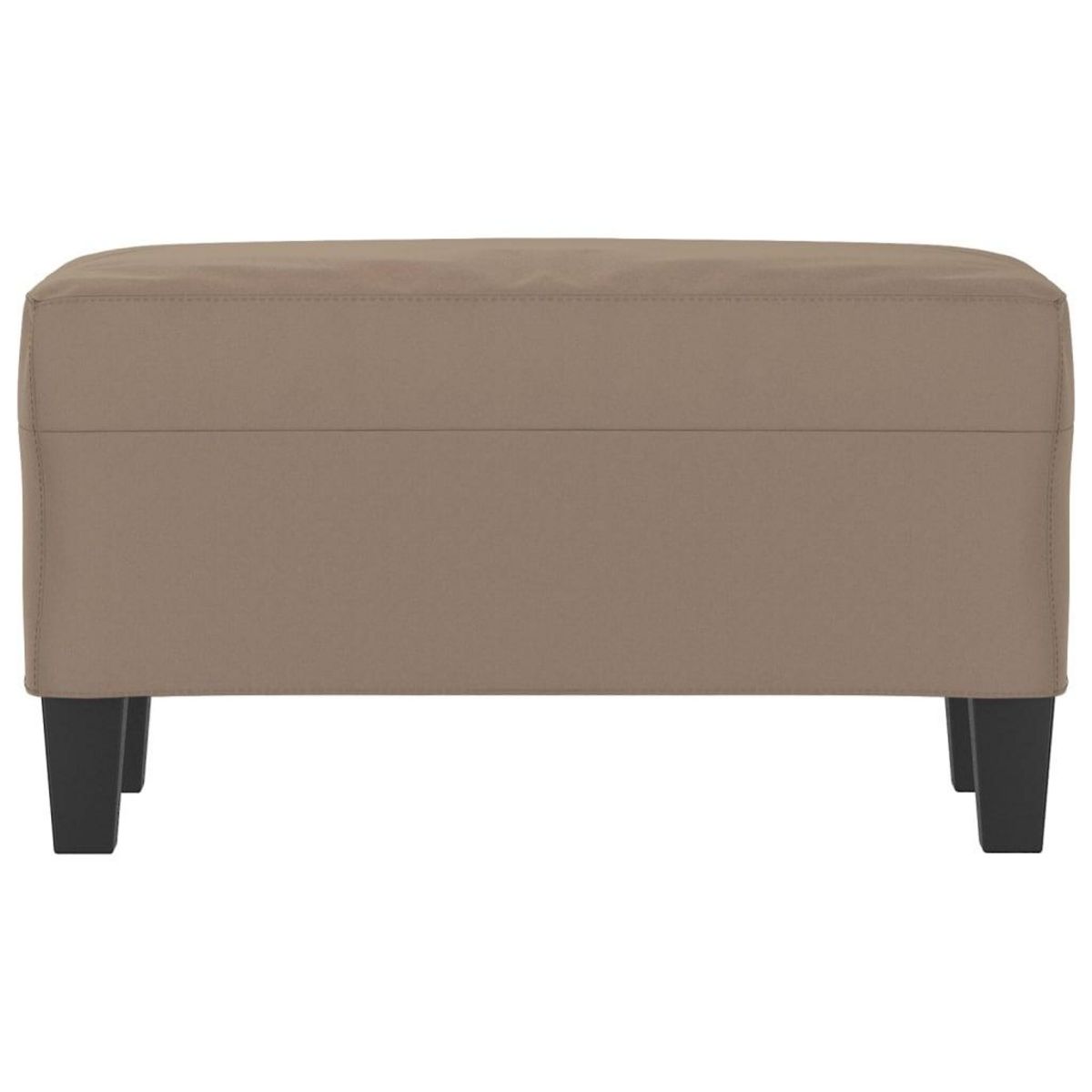 VIDAXL Banc Taupe 70x35x41 cm Tissu microfibre