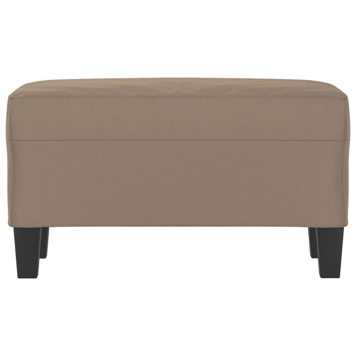 VIDAXL Banc Taupe 70x35x41 cm Tissu microfibre