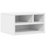 Voir la diapositive 2 : VIDAXL Support d imprimante blanc 40x32x22,5 cm bois d ingénierie