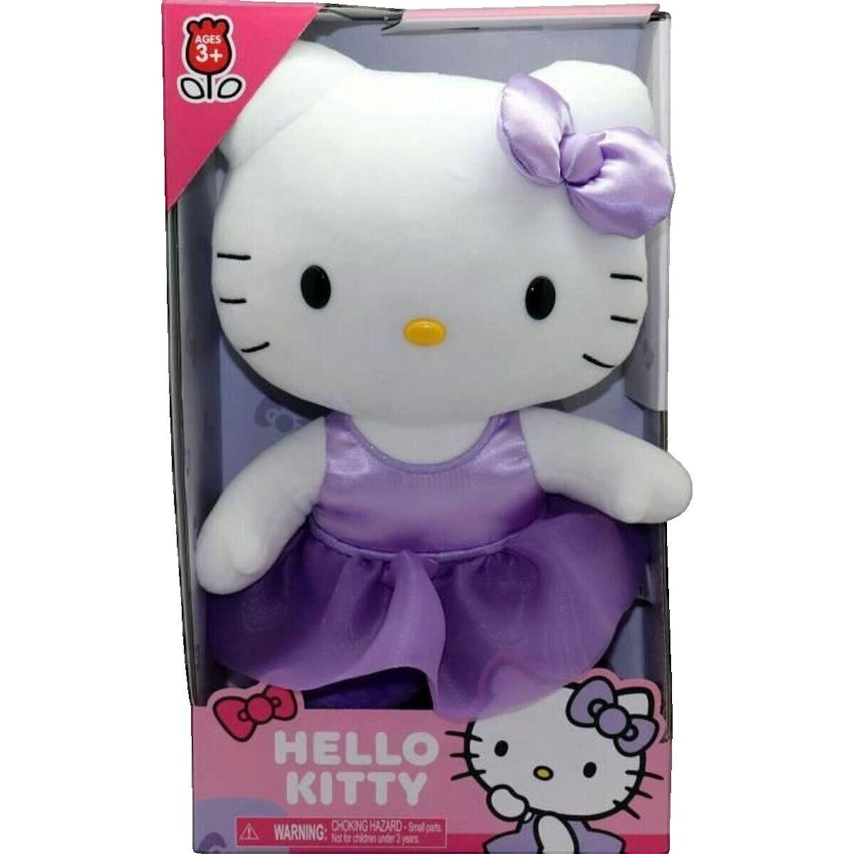 GP Peluches gp-toys Hello Kitty rose robe en satin violet