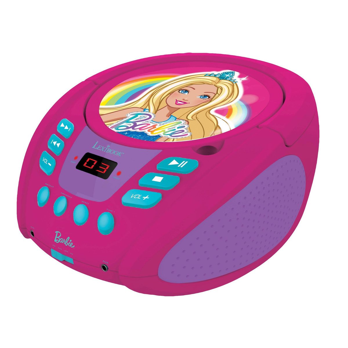 Lexibook Lecteur CD portable Barbie