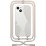 Voir la diapositive 1 : WOODCESSORIES Coque avec cordon iPhone 13 mini Tour de cou blanc