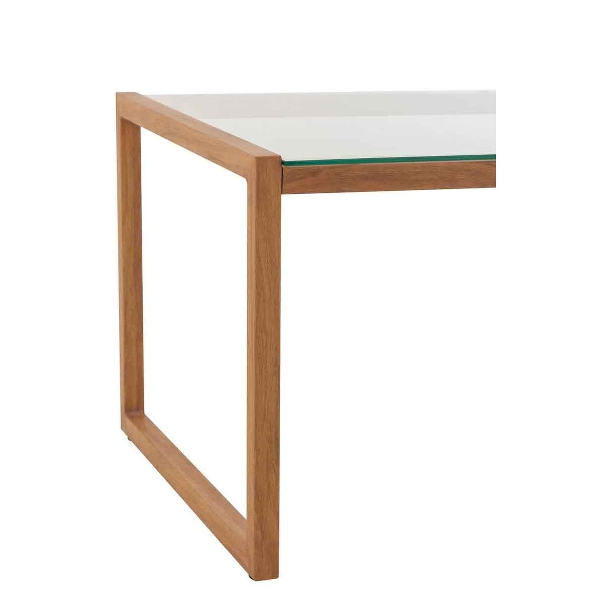 Voir la diapositive 4 : J-LINE Table basse design  fuolas  91cm naturel