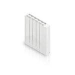 CENTRALE BRICO Radiateur électrique à inertie fluide 1000 W HJM Alanis horizontal blanc