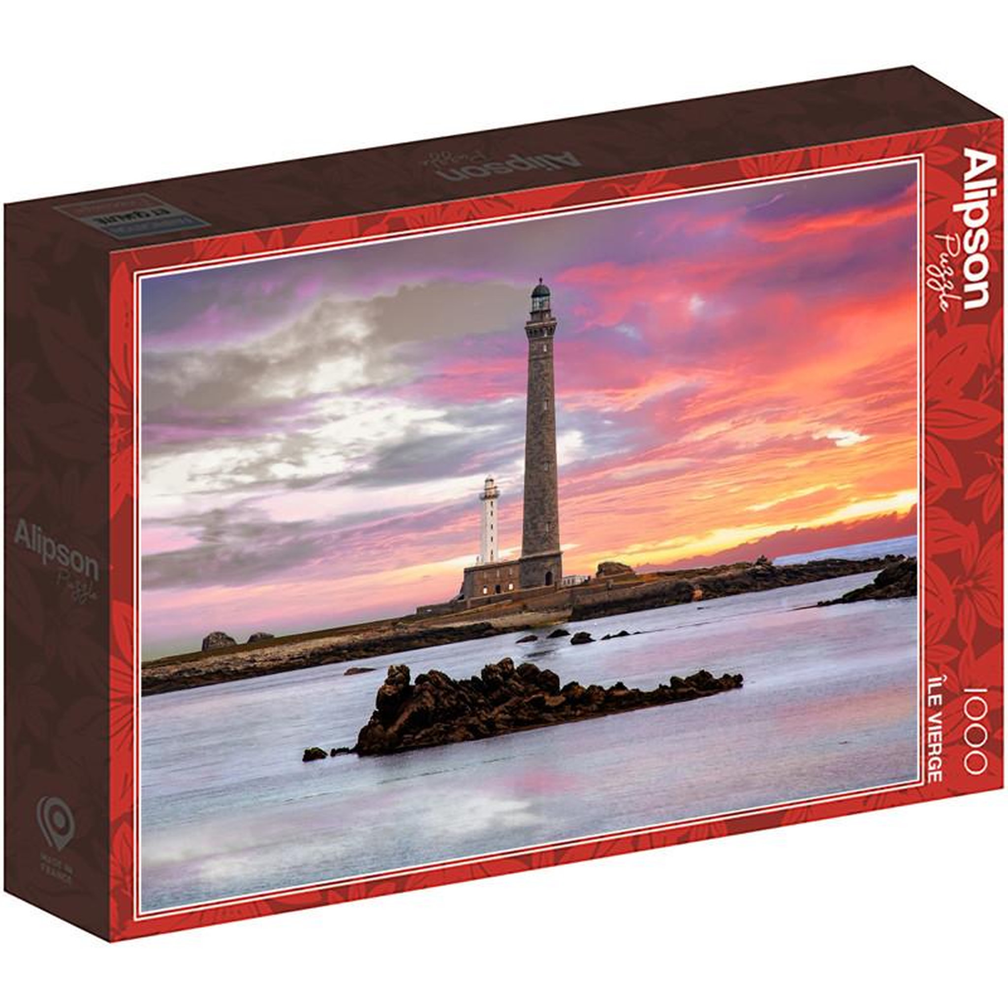 ALIZE Puzzle 1000 pièces Île Vierge paysage marin – Alizé