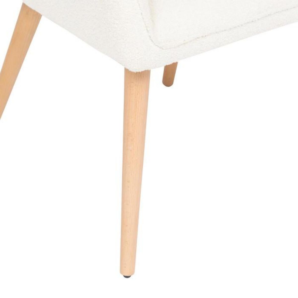 ATMOSPHERA Lot de 2 Fauteuils Design  Visoca  83cm Blanc