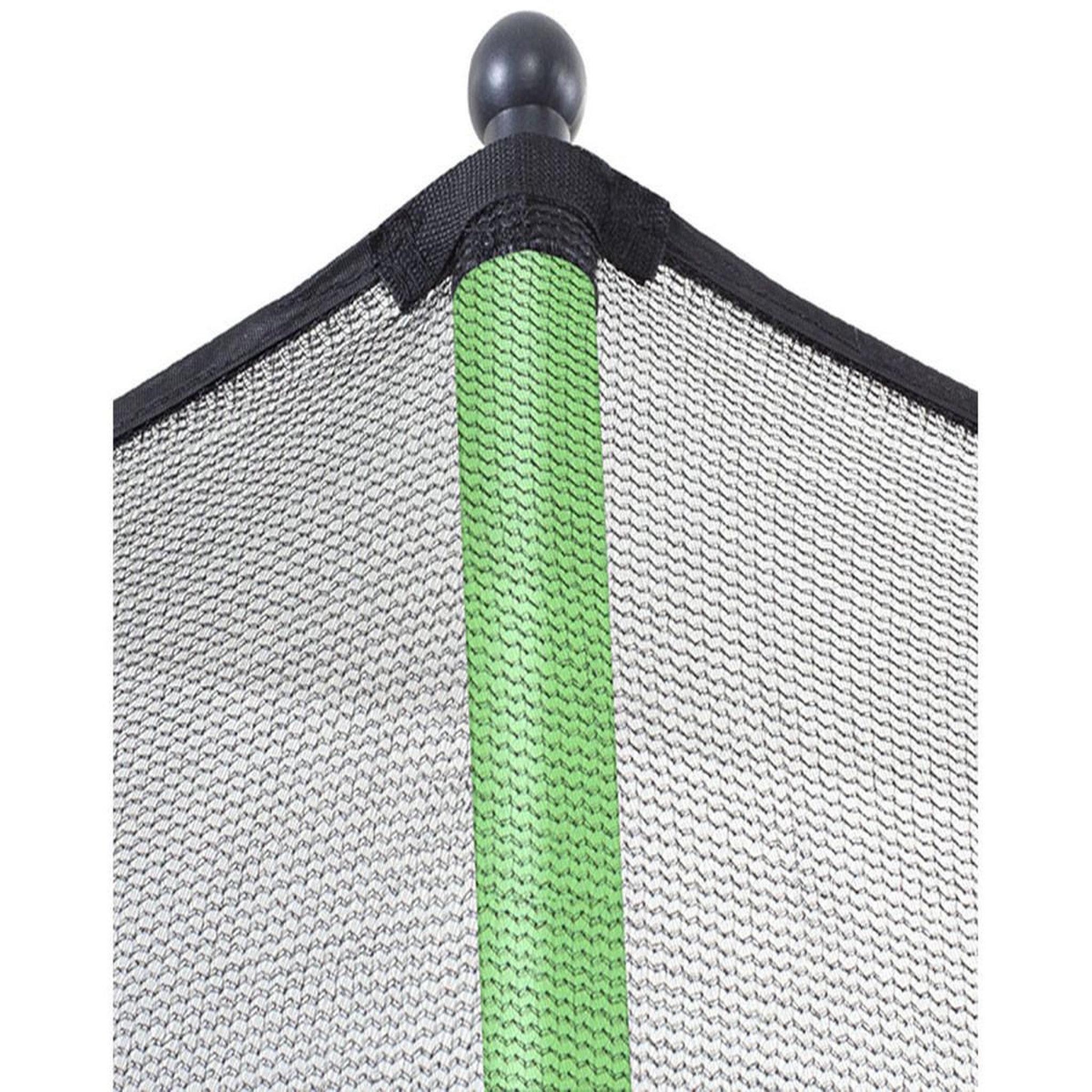 Voir la diapositive 4 : Habitat et Jardin Trampoline   yoopi   - ø 2.44 m - vert - avec filet + échelle + couverture + kit d'ancrage