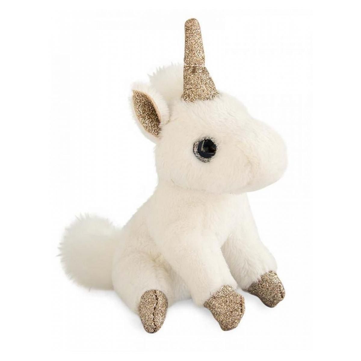 Histoire D'Ours Porte cle Licorne en or 12 cm