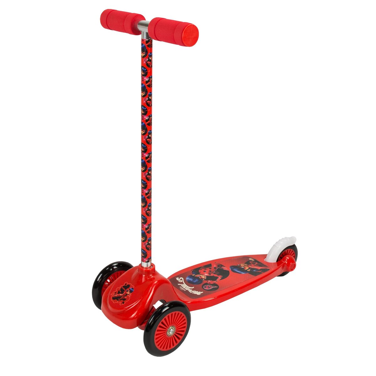 Trottinette 3 roues Twist and Roll Ladybug - Miraculous