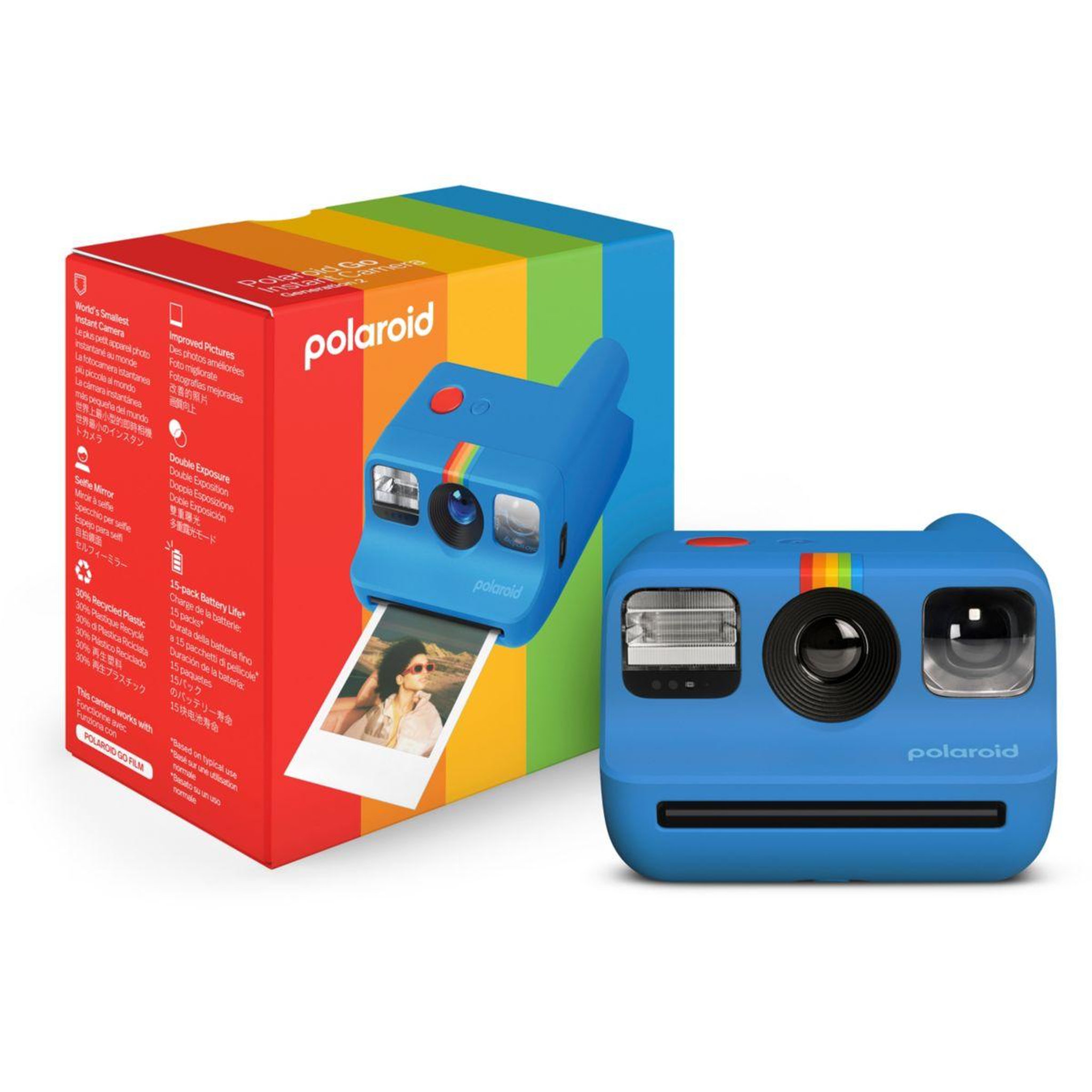 Voir la diapositive 5 : POLAROID Appareil photo Instantané Go Génération 2 Blue