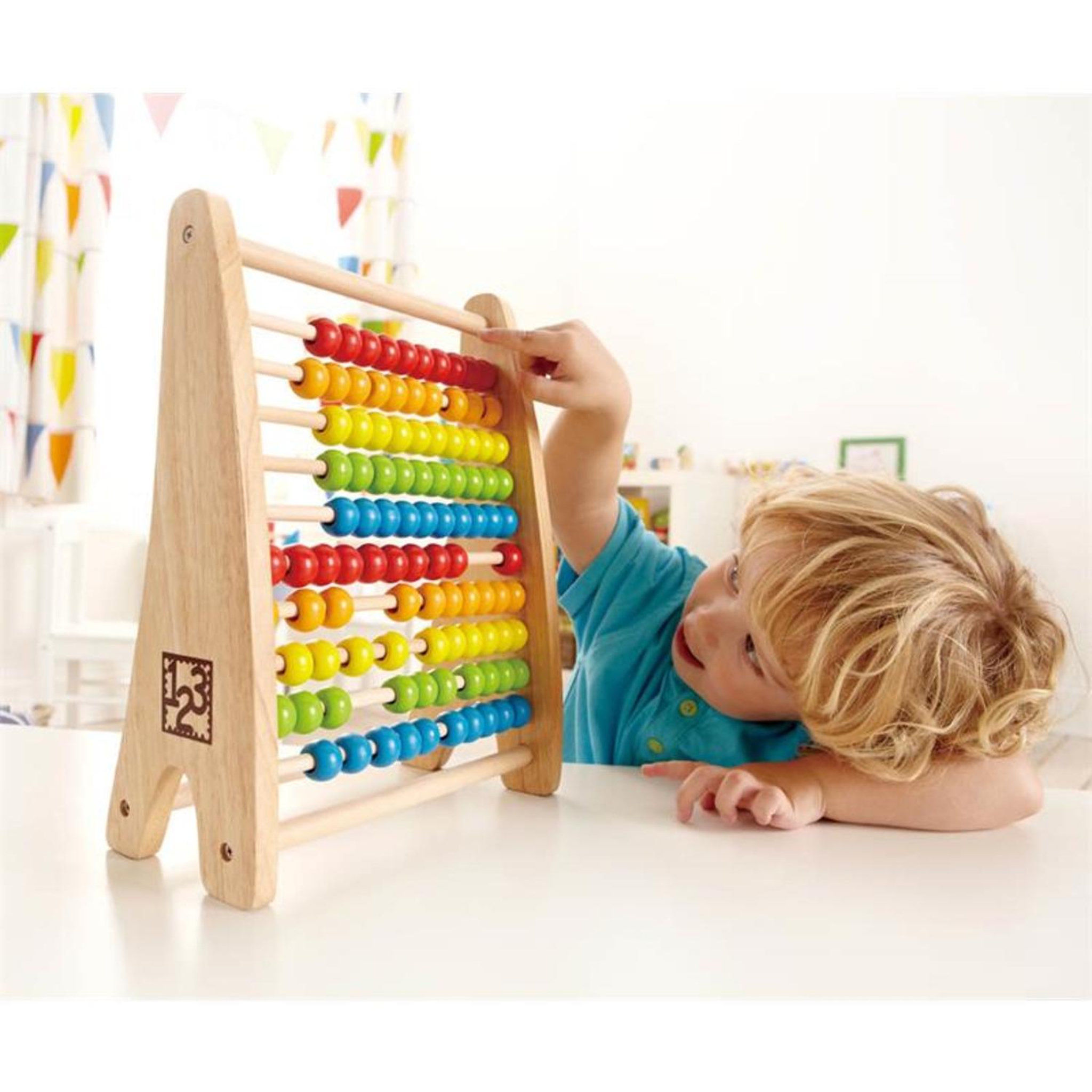 Voir la diapositive 2 : Hape Abaque Boulier multicouleur
