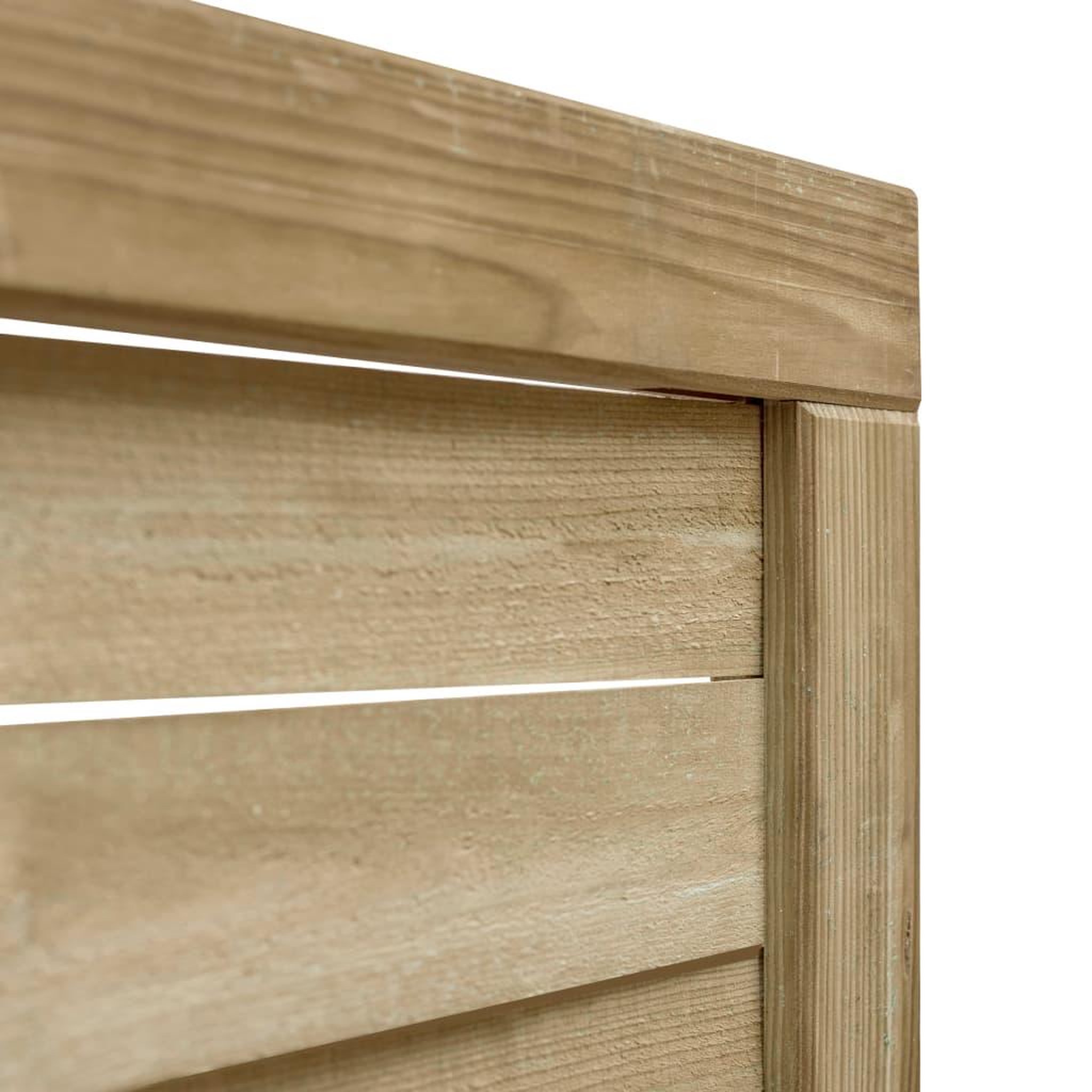 Voir la diapositive 3 : VIDAXL Portillon de jardin Bois de pin impregne 100x75 cm Vert