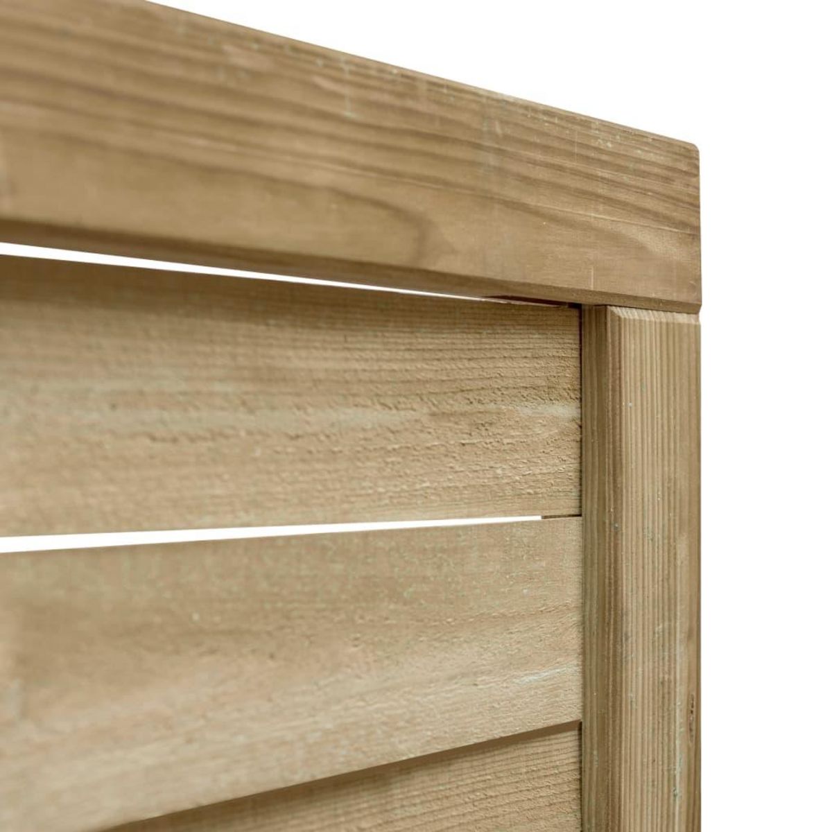 VIDAXL Portillon de jardin Bois de pin impregne 100x75 cm Vert