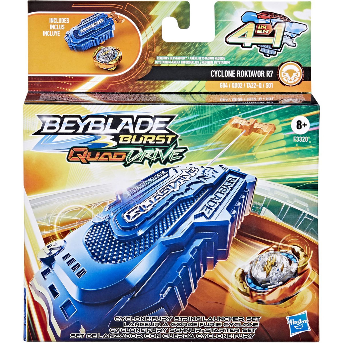 HASBRO Toupie Cyclone Fury Beyblade 
