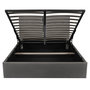 Voir la diapositive 2 : Lit coffre avec tête de lit capitonnée, livré avec sommier 140x190 CM CATANE