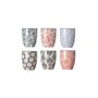 Voir la diapositive 1 : Cosy&Trendy Lot de 6 tasses DELIRIO 9 cl