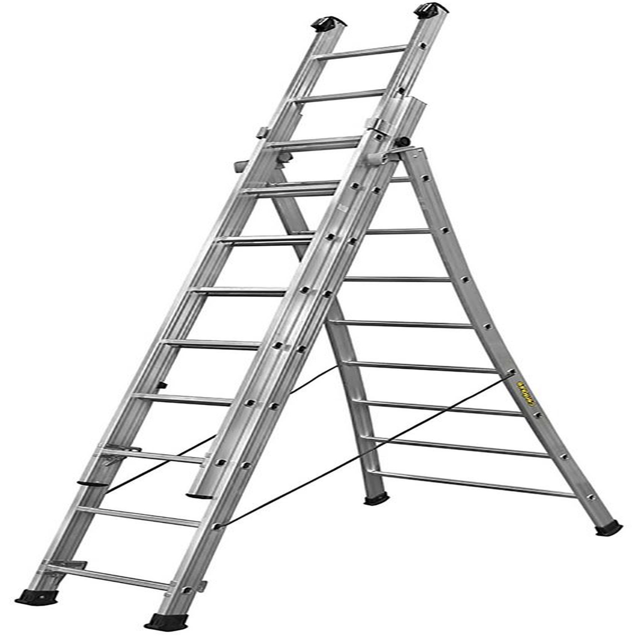 Centaure Echelle transformable 3 plans PRT3 3m05/6m70
