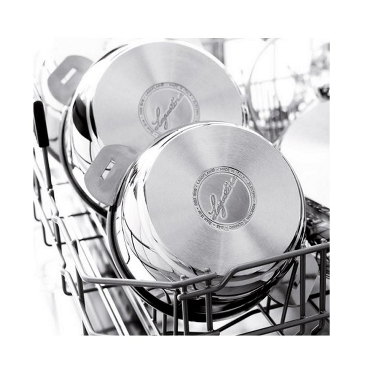 Lagostina Marmite inox 26 cm + couvercle - 12138020526