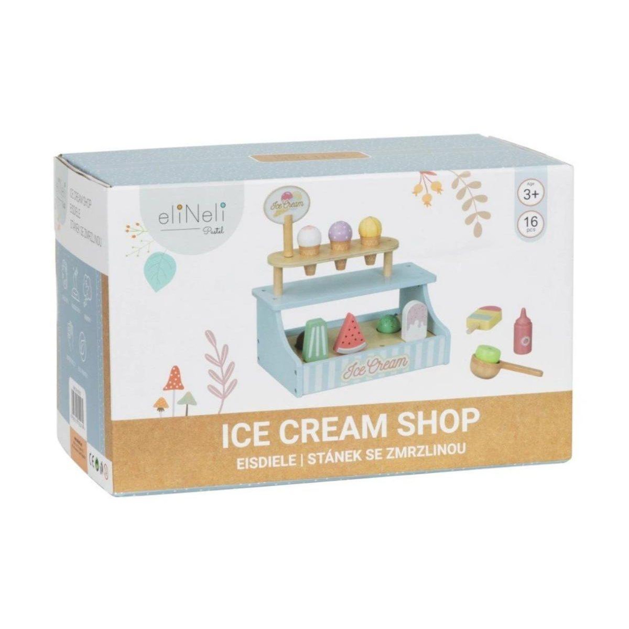 Voir la diapositive 3 : ELINELI Magasin de crème glacée arc-en-ciel