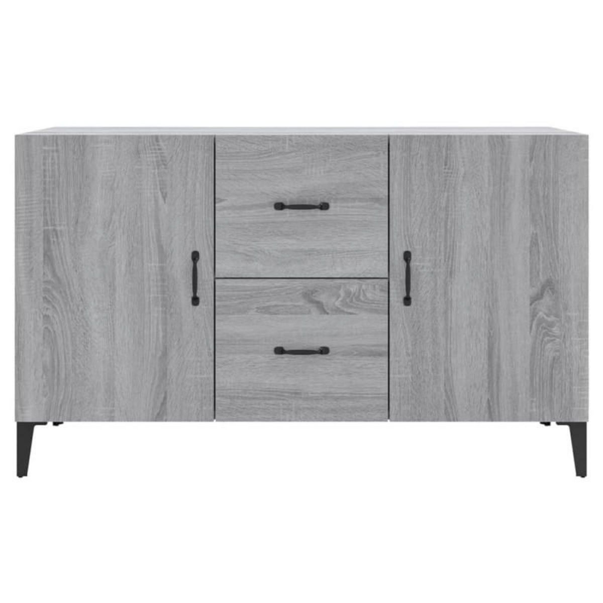 VIDAXL Buffet sonoma gris 100x36x60 cm bois d ingénierie