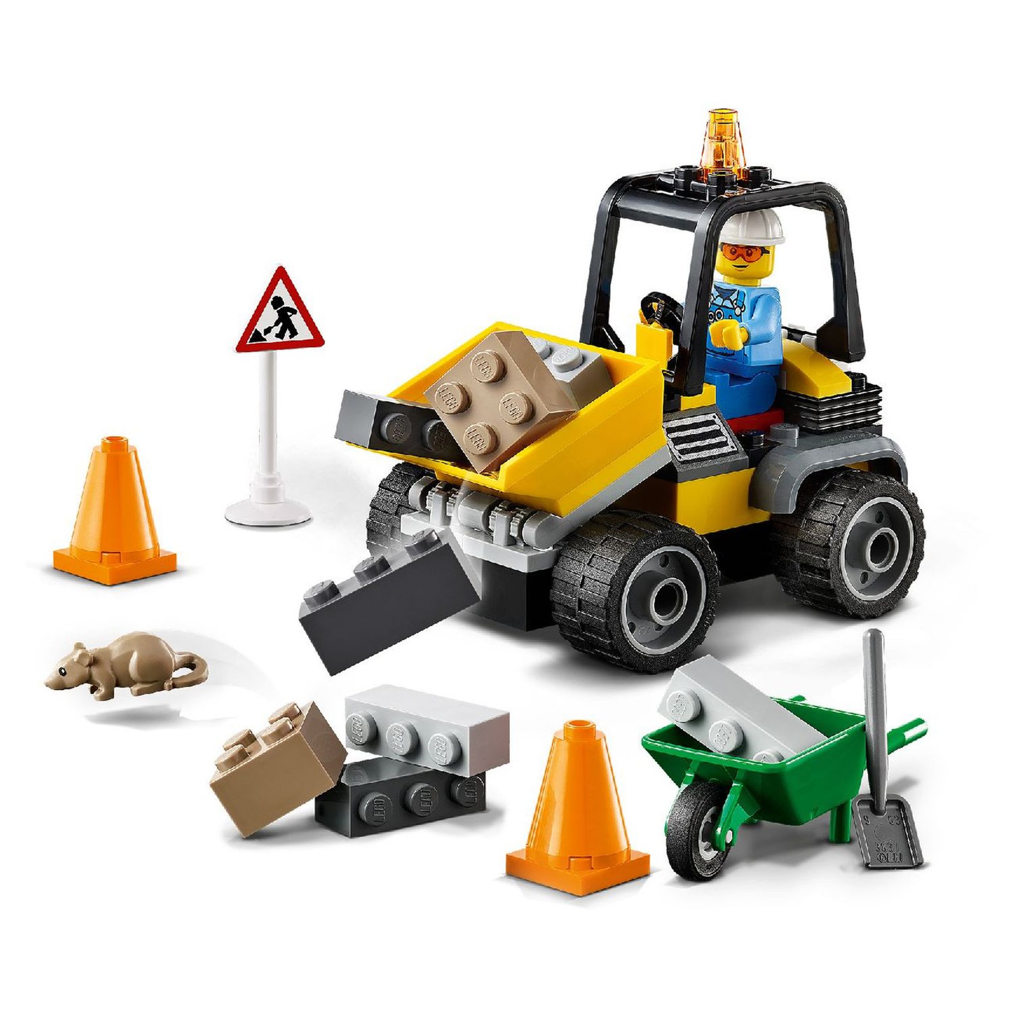 Voir la diapositive 3 : LEGO City 60284 - Les Super Véhicules Le Camion de Chantier