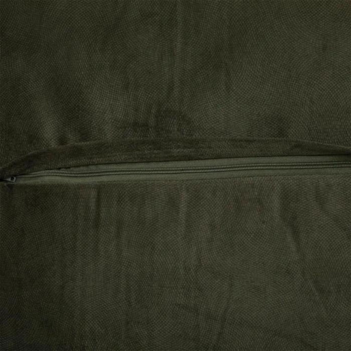 ATMOSPHERA Coussin Déhoussable  Lilou  45x45cm Vert Kaki