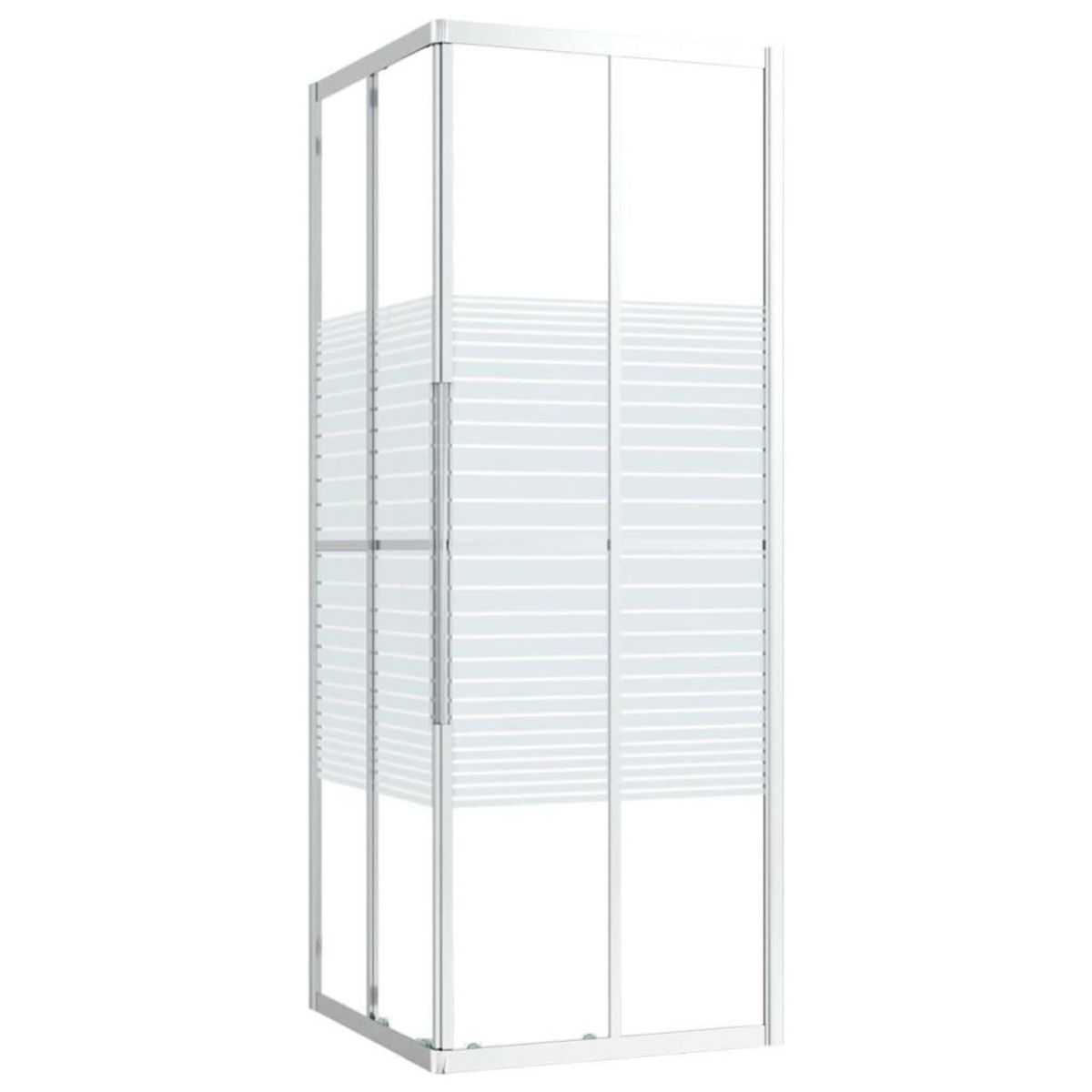 VIDAXL Cabine de douche ESG 70x70x180 cm